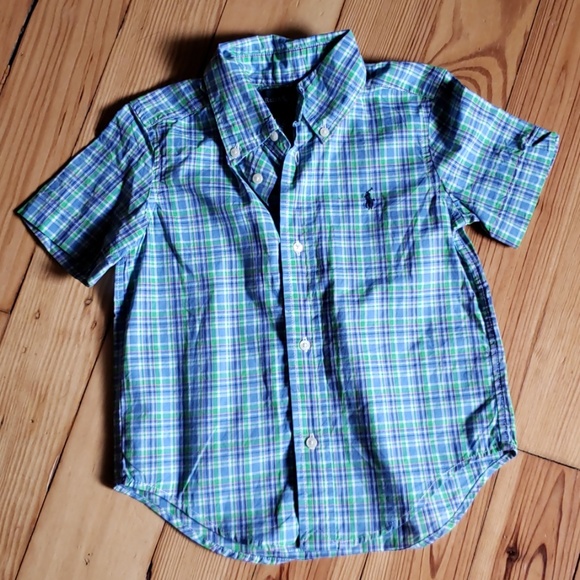 Size 2T Ralph Lauren button down - Picture 2 of 3
